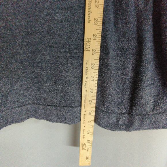 Barefoot Dreams Sweater Womens 2X Blue Gray Cozychic Lite Cardigan Pockets Hood - Picture 6 of 6